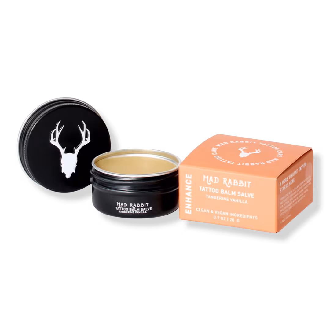 Mad Rabbit  Tattoo Tangerine Vanilla Tattoo Balm Salve