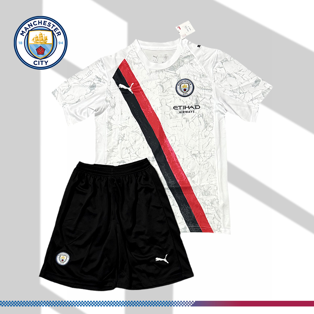 2025/2026 Manchester City Away Football Shirt (Kids Kit socks)