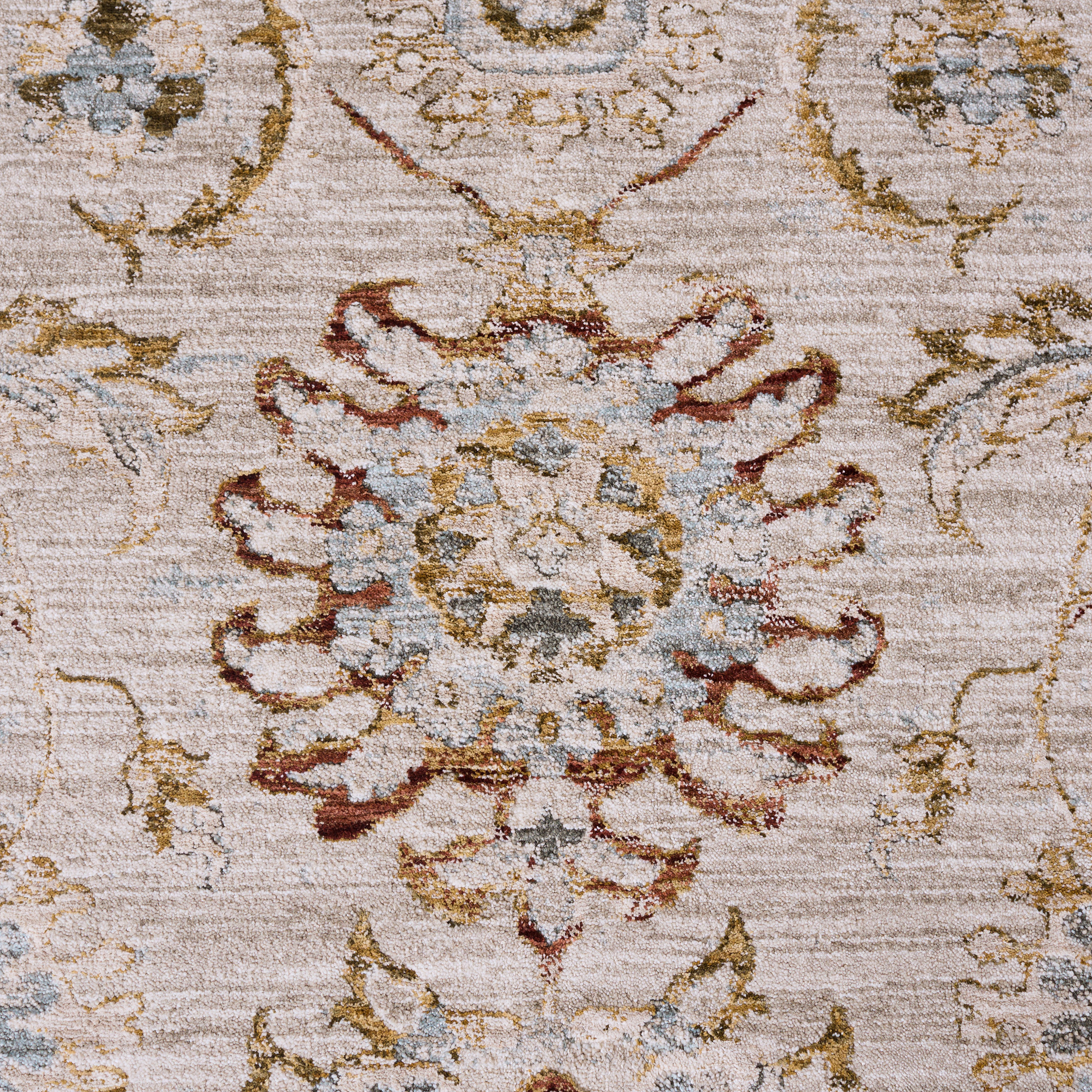 Safavieh Hamilton Area Rug, Gray Gold, 5’3” x 7’6”