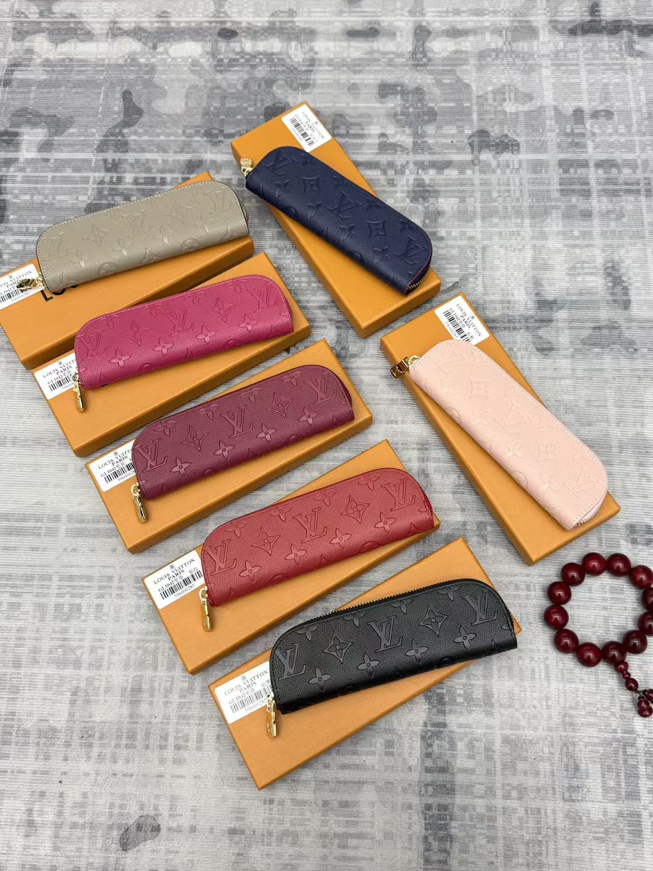 LV Elizabeth Pencil Pouch Monogram Empreinte