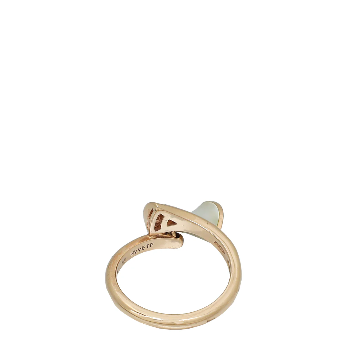 Bvlgari 18K Pink Gold MOP Diamond Diva's Dream Ring
