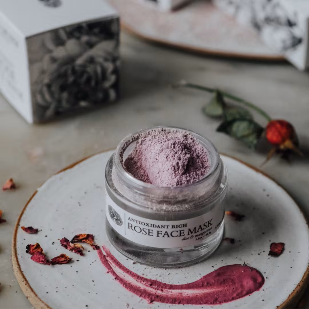 Anima Mundi  Rose Face Mask Purify + Hydrate