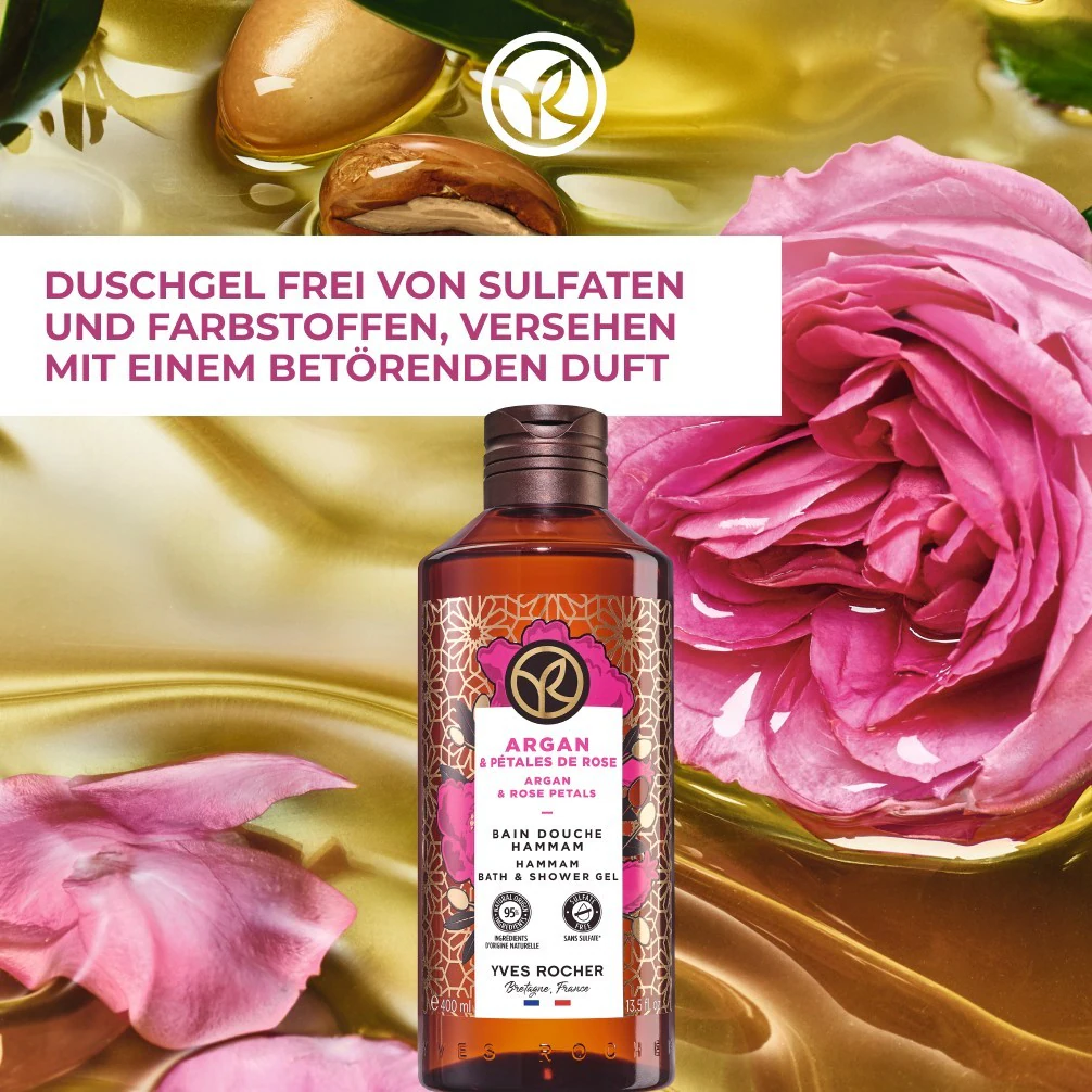 Hammam Argan & Rose Petals