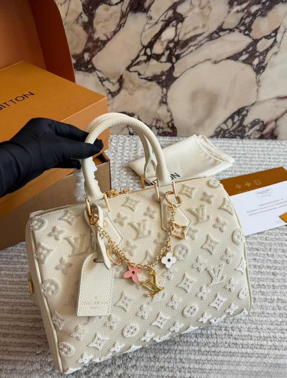 LV Petite Malle Monogram Empreinte Bag 10A