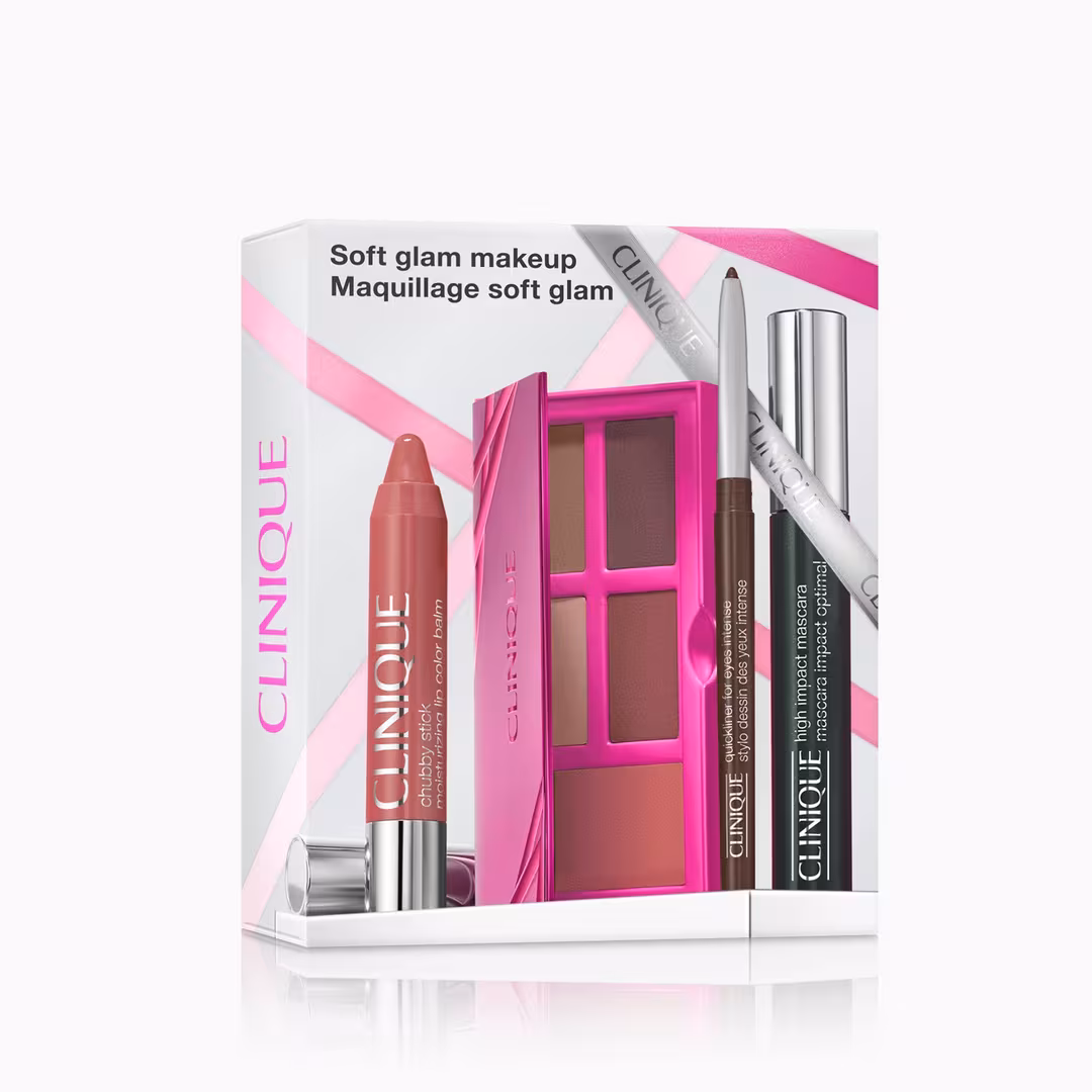Clinique  4 Piece Soft Glam Makeup Holiday Gift Set