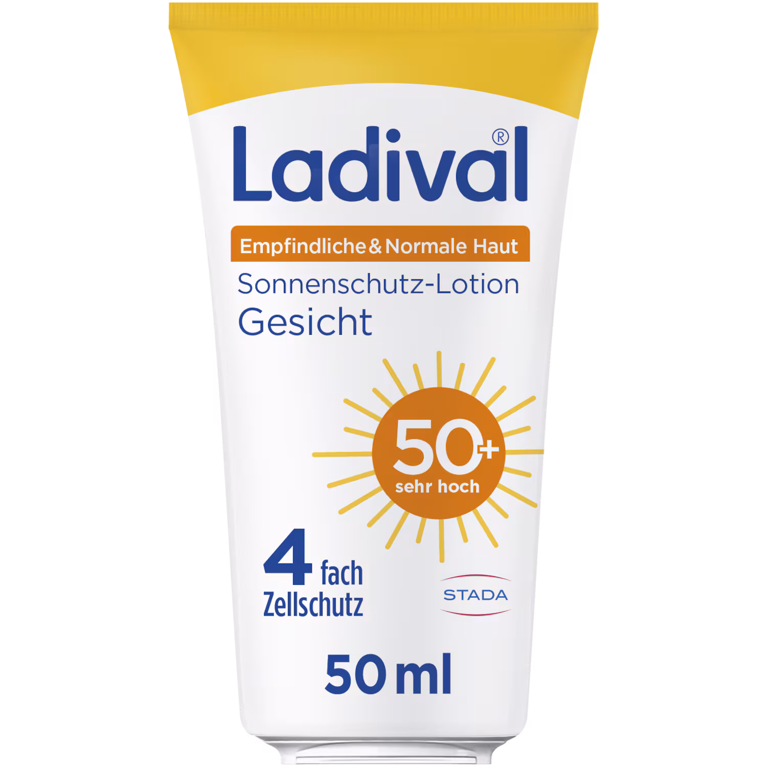 empfindliche und normale Haut Sonnenschutz-Lotion Gesicht LSF 50+