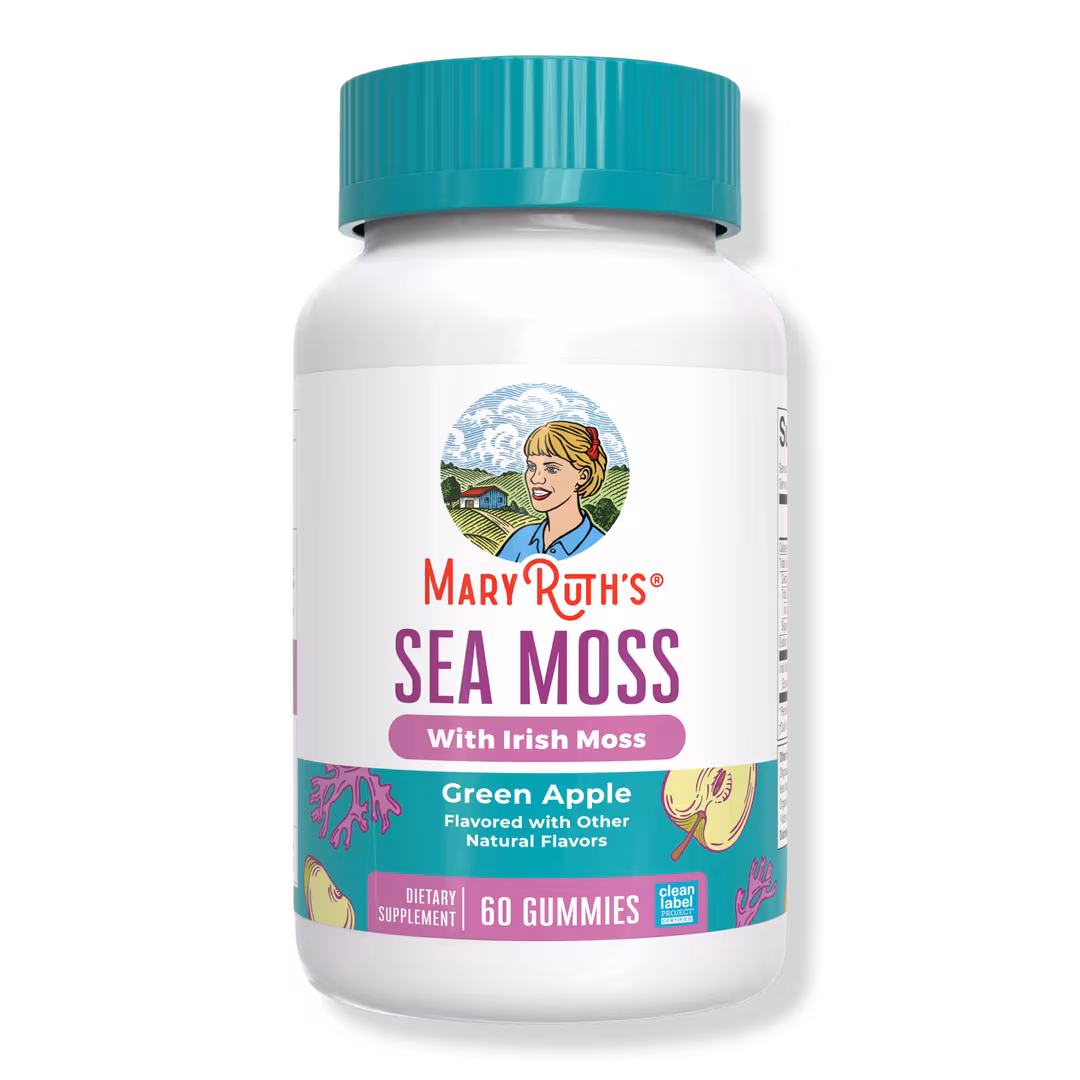 MaryRuth's  Sea Moss Gummies Green Apple