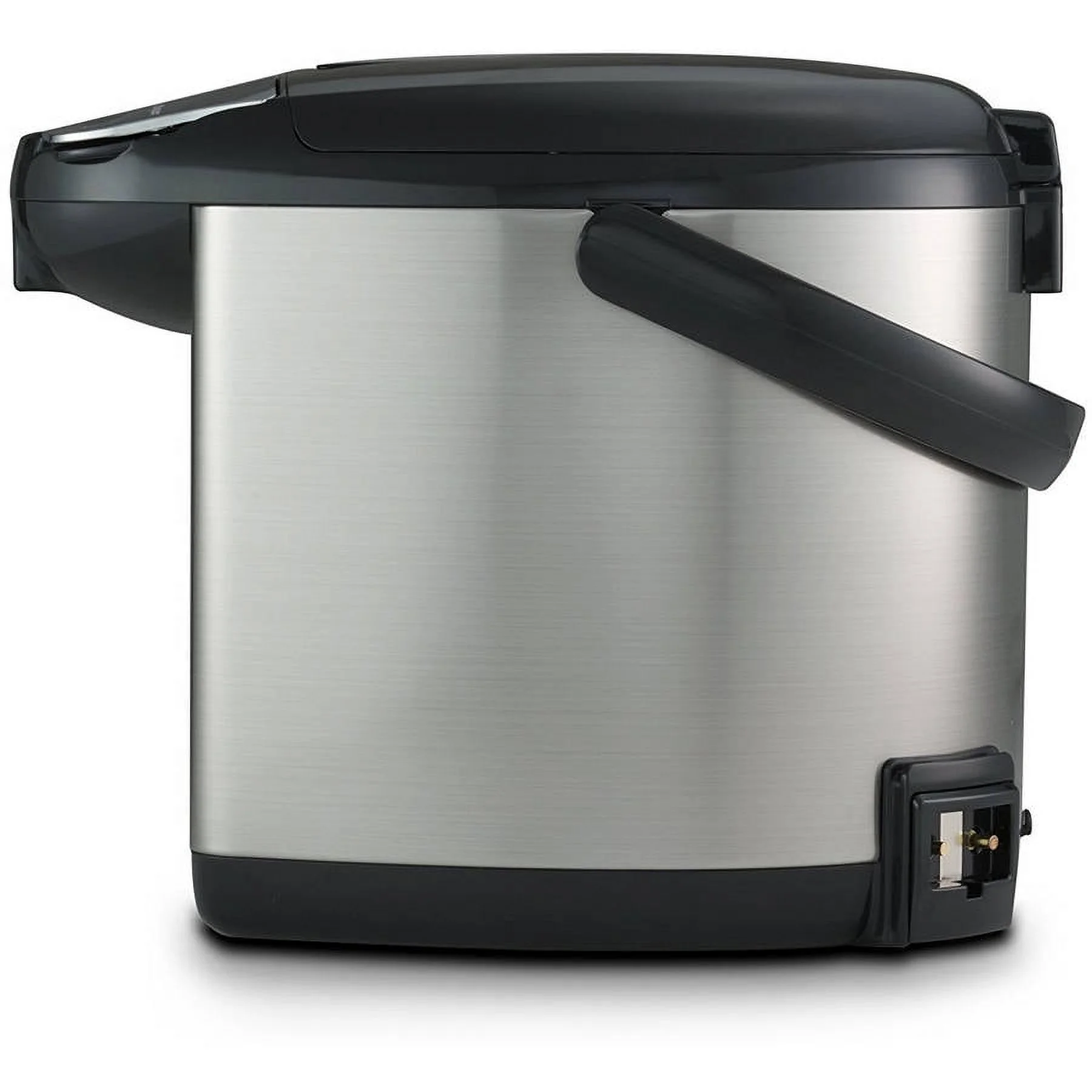 Tiger PDU-A40U-K 40L Electric Kettle with LCD Control Panel Silver Black