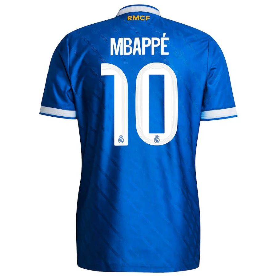 Mbappe Real Madrid Third Blue Jersey Men 2025 2026