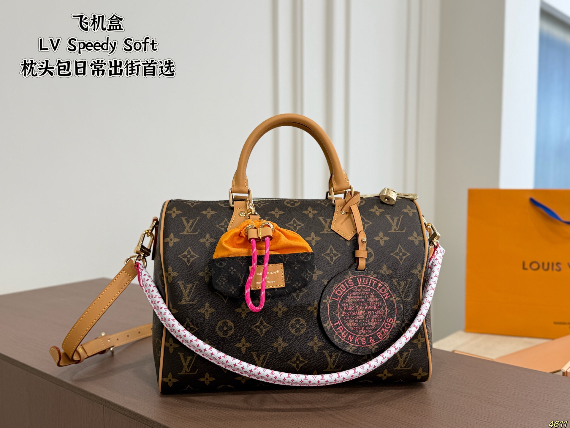 LV Speedy Soft Pillowcase