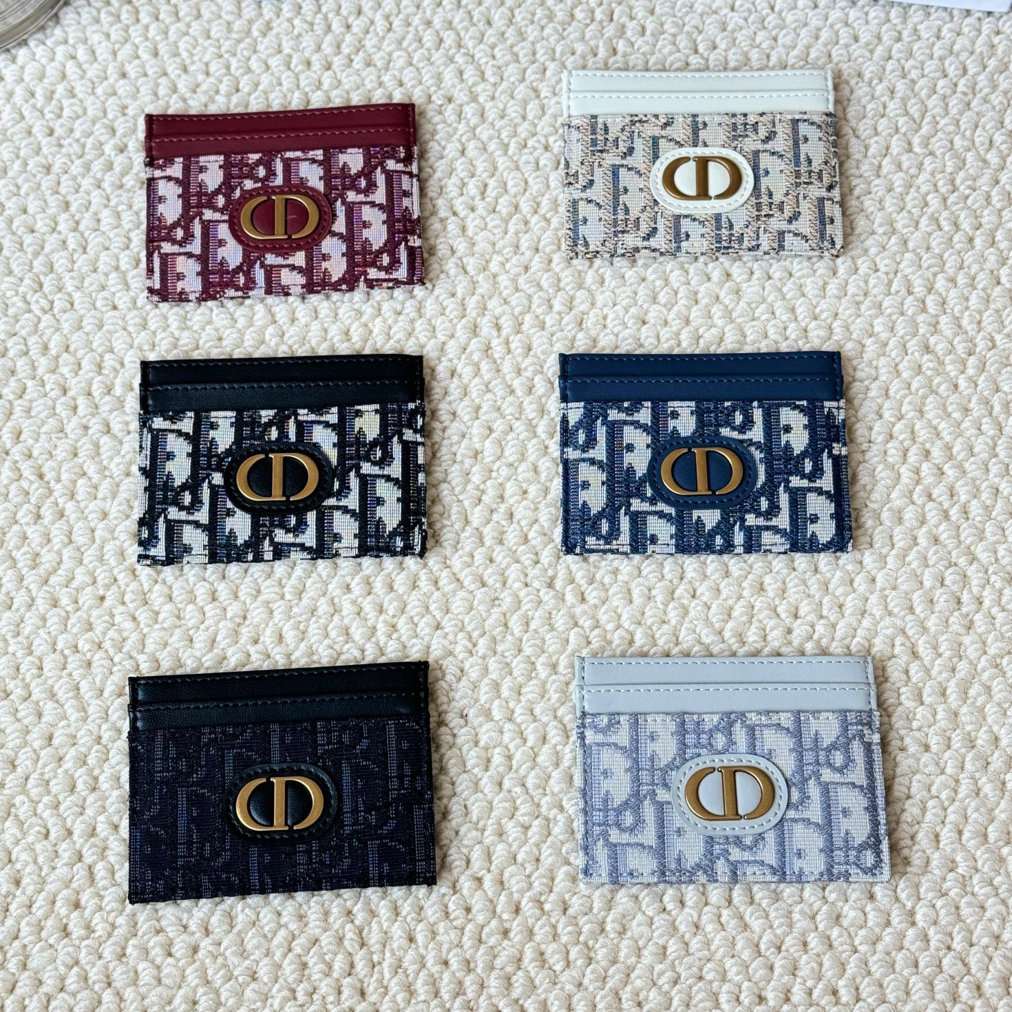 Dior Wallets Card Holder Wallet Montaigne S2152