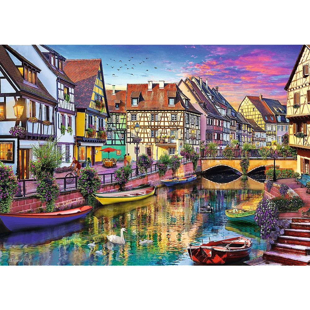 Puzzle 2000 El. Colmar, Francja