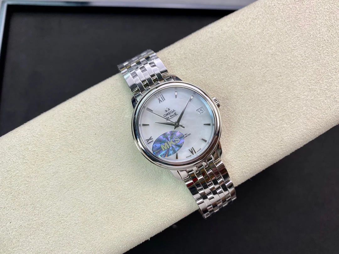 Omega Watch De Ville 32.7mm Silver White Dial