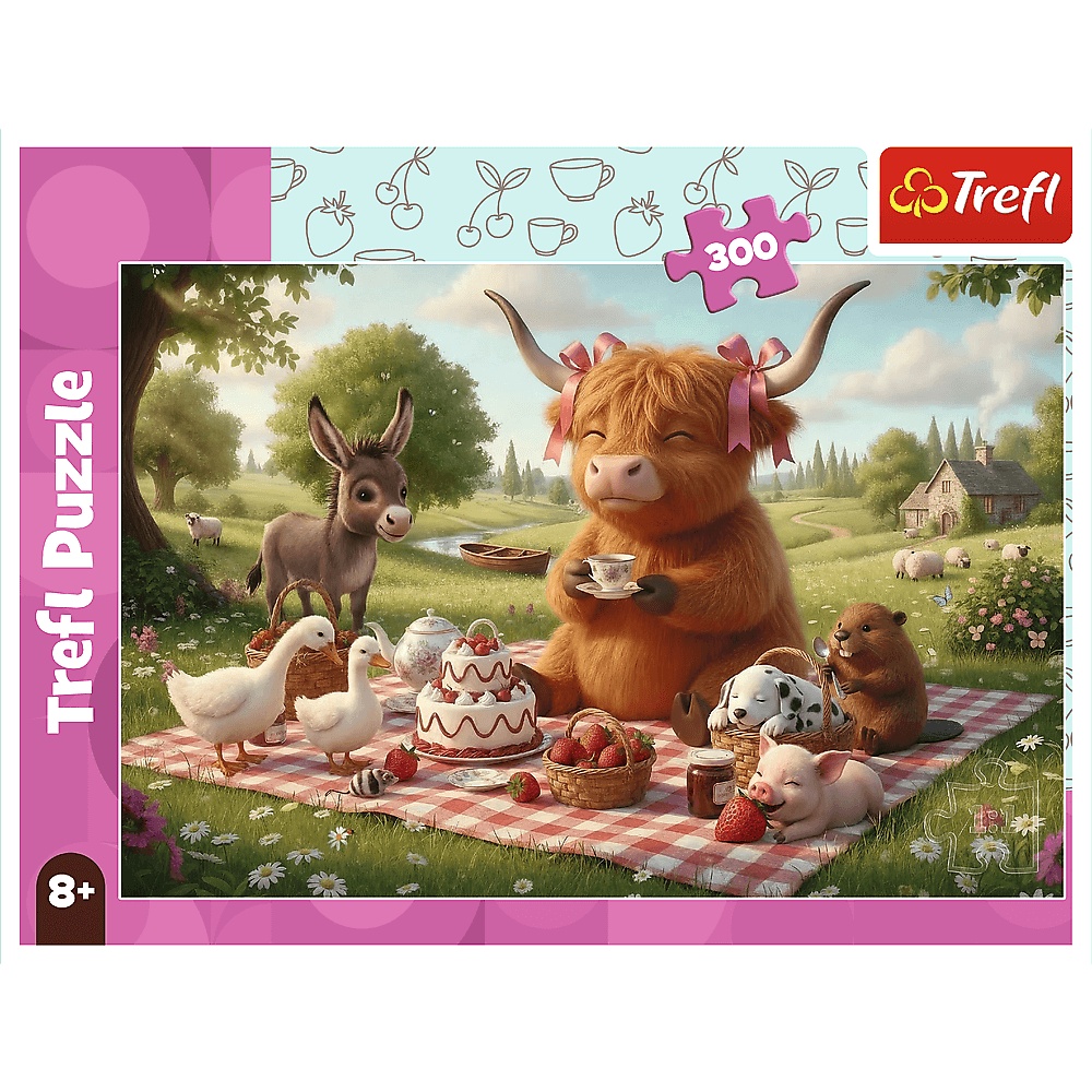 Puzzle 300 El. Słodki Piknik
