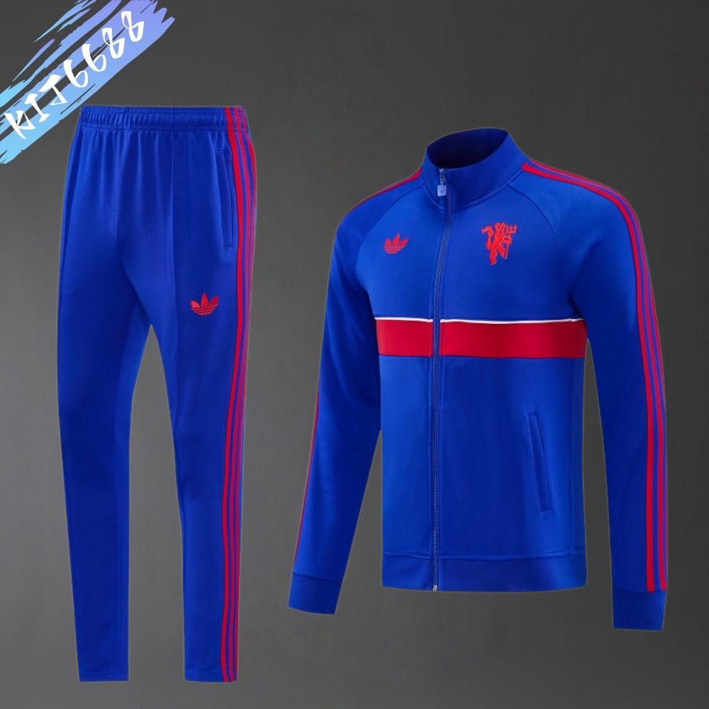 2026/2027 Manchester United Full Zipper Training Suit (Adult Set)