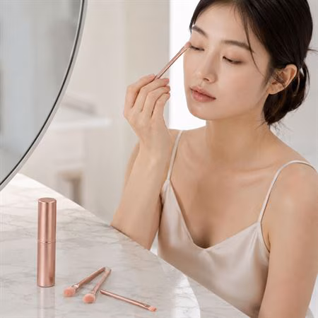 Rose Lens Eyeshadow Brush Set