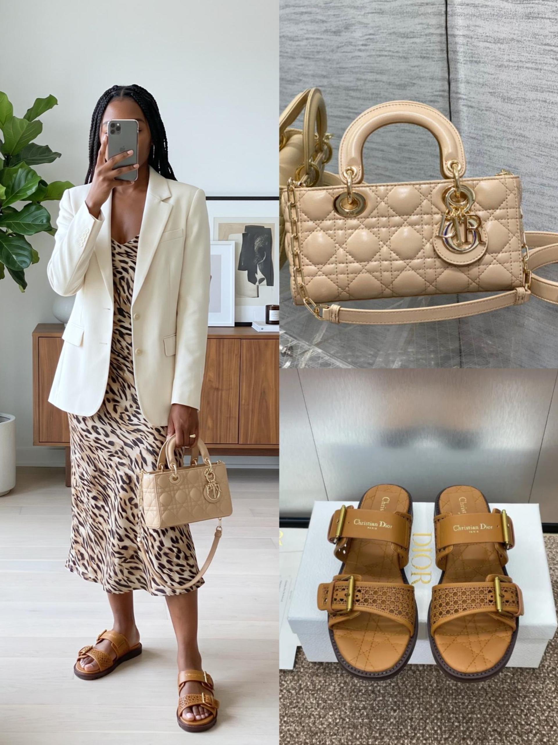 Dior Shoes & Bag Set