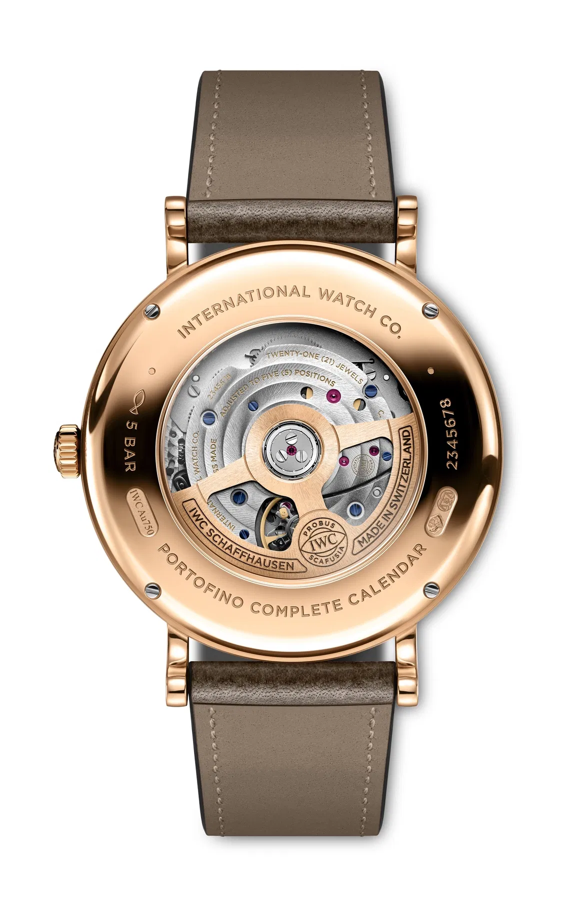 IWC Schaffhausen Portofino complete calendar iw359002