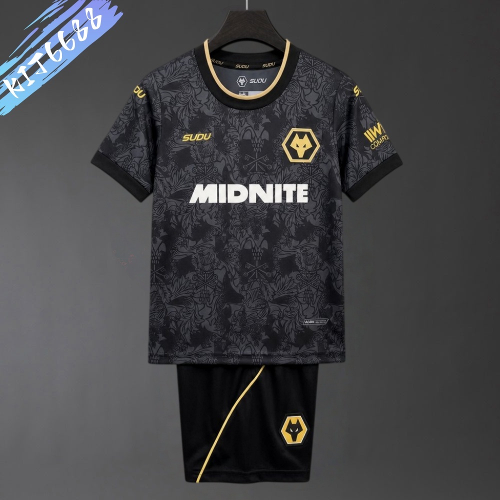 2026/2027 Wolverhampton Third Away Football Shirts (Kids Kit socks）