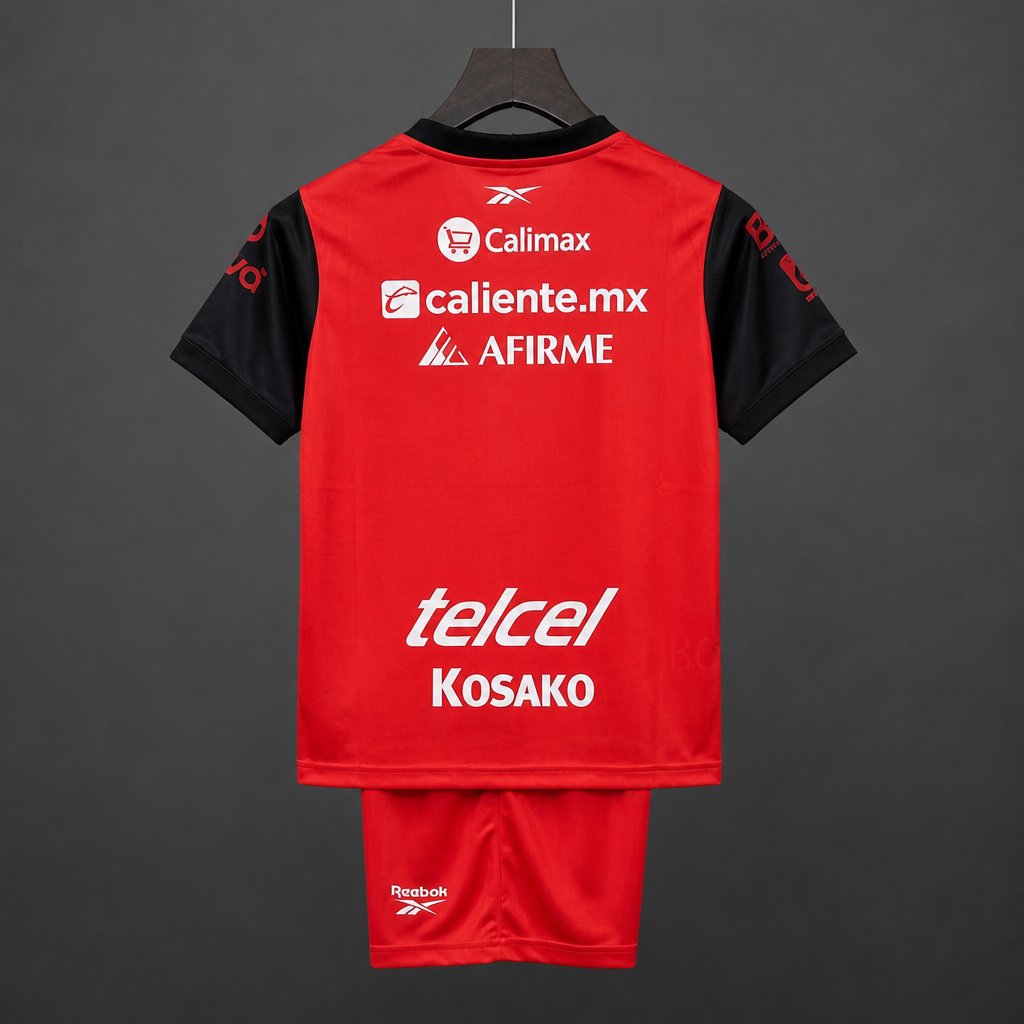 2026/2027 Tijuana Home Football Shirt (Kids Kit socks)