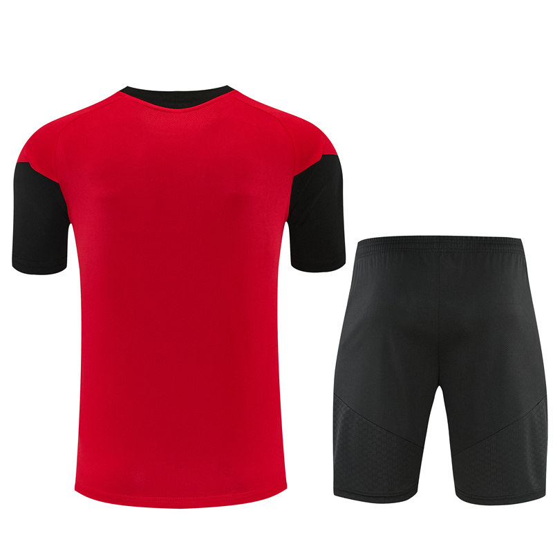 2026/2027 Manchester United red Short Sleeve Training Wear ( Adult kit Kids )