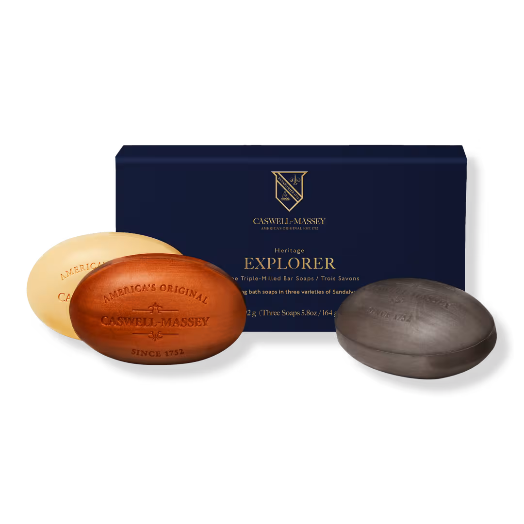 Caswell-Massey  Sandalwood Explorer Soap Set
