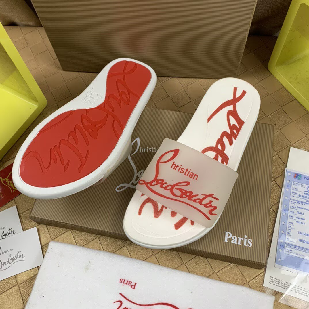 CHRISTIAN LOUBOUTIN SLIPPERS - CCSHOES