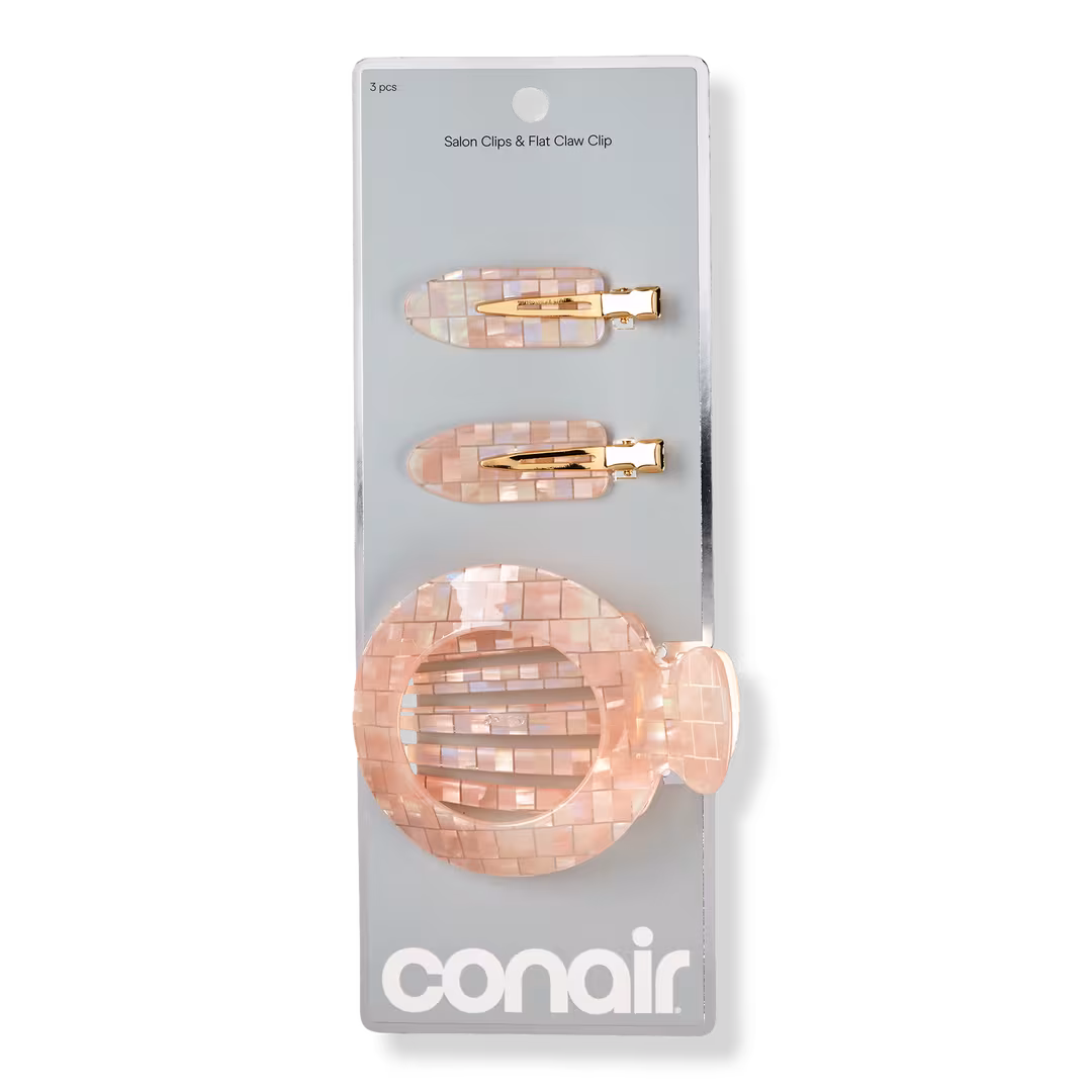 Conair Accessories  Dent-Free Clips and Claw Clip Set