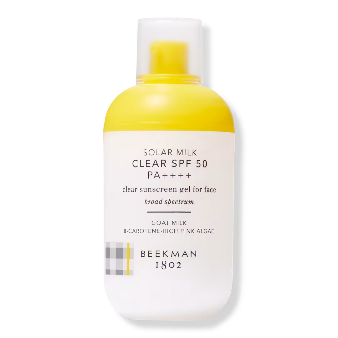 Beekman 1802  Solar Milk Clear SPF 50 Clear Sunscreen Gel