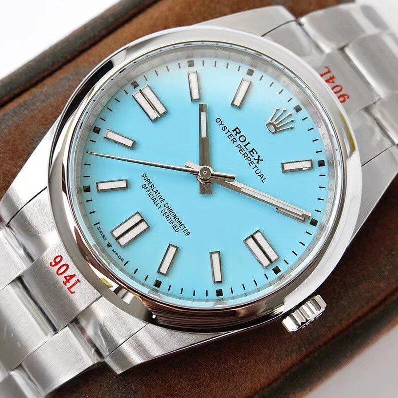 Rolex Watch OYSTER PERPETUAL 41 STAINLESS STEEL SKY BLUE DIAL Watch