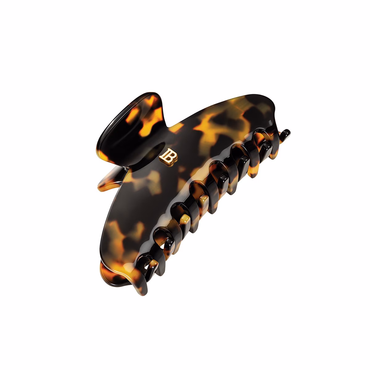 HC Cellulose Acetate Pince à cheveux Medium Tortoise Shell