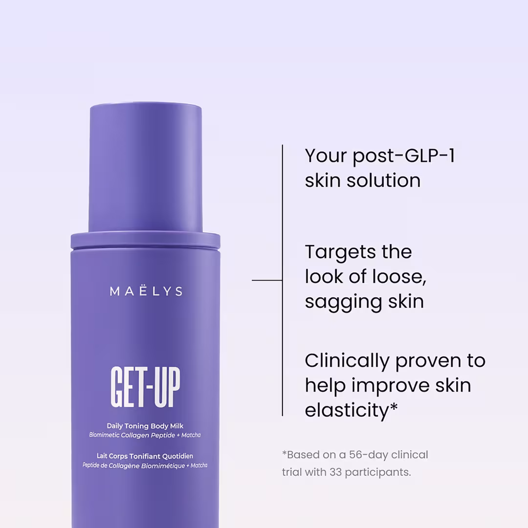 MAËLYS  GET-UP Daily Toning Body Milk with Biomimetic Collagen Peptide