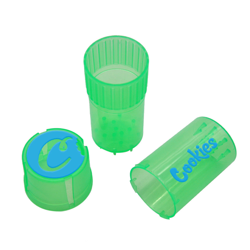 Plastic Weed Grinder Stash Jar