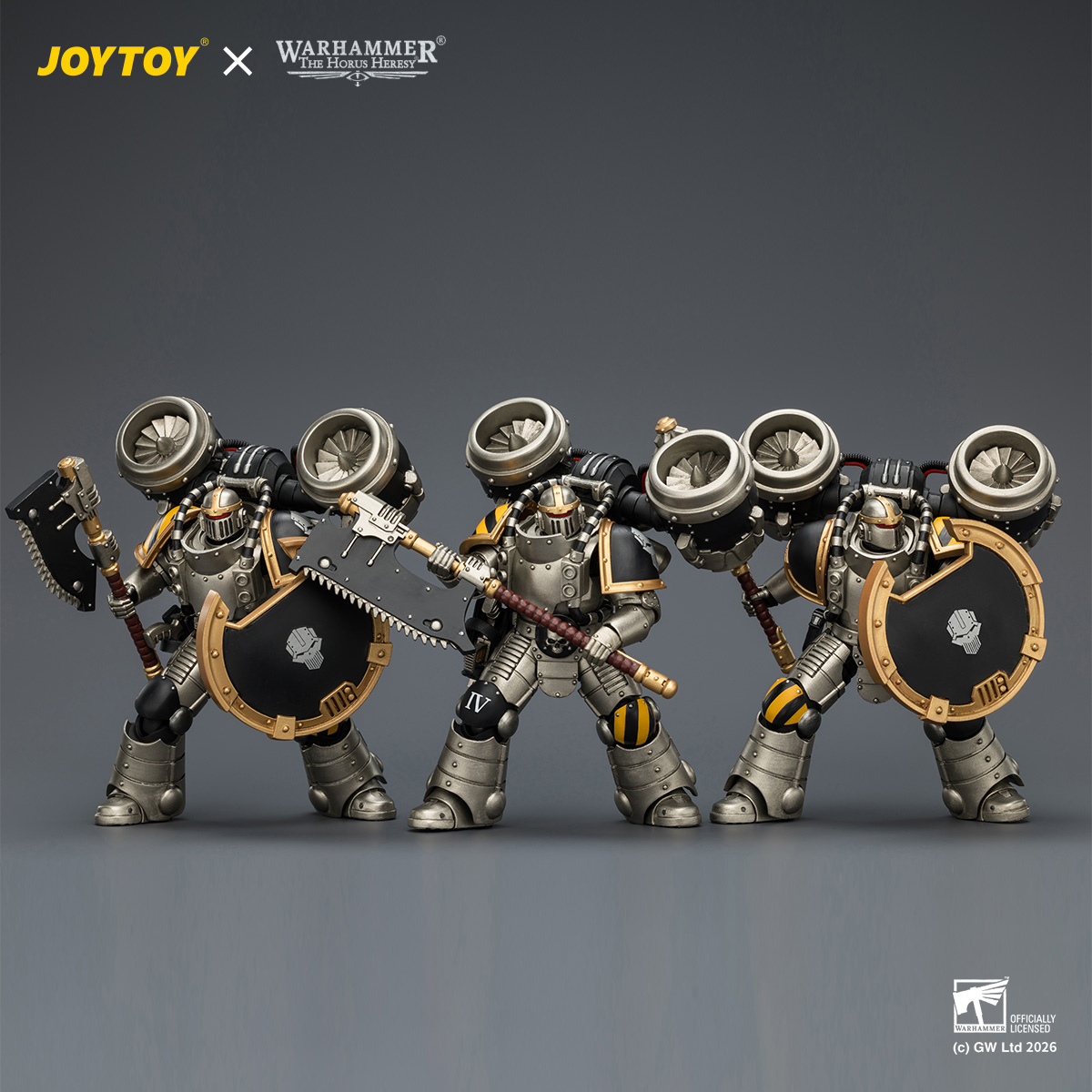 JOYTOY Warhammer The Horus Heresy 1:18 lron Warriors MkII Assault Legionary - JOYTOY WORLD