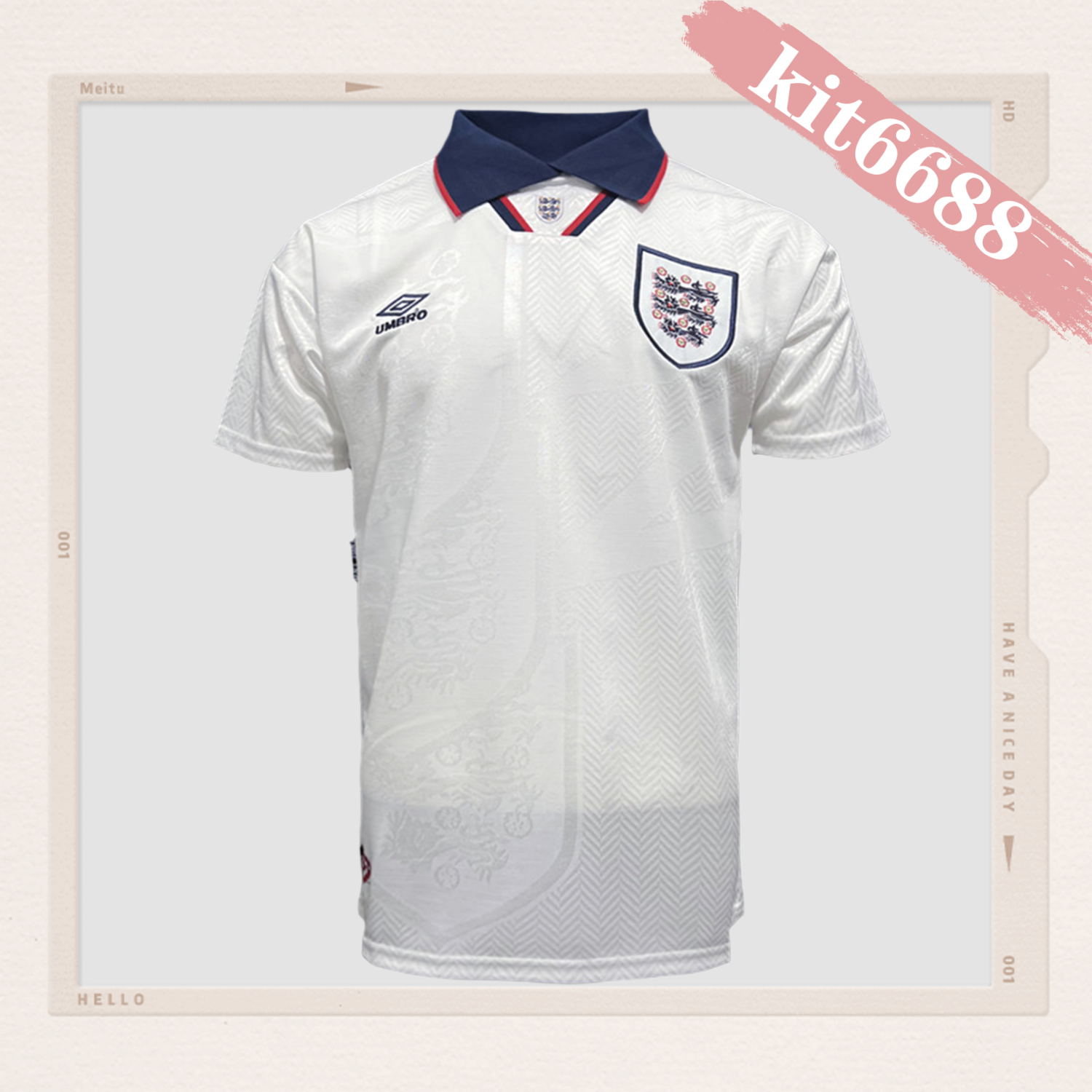 1994/1995 England Home Retro Football Shirt