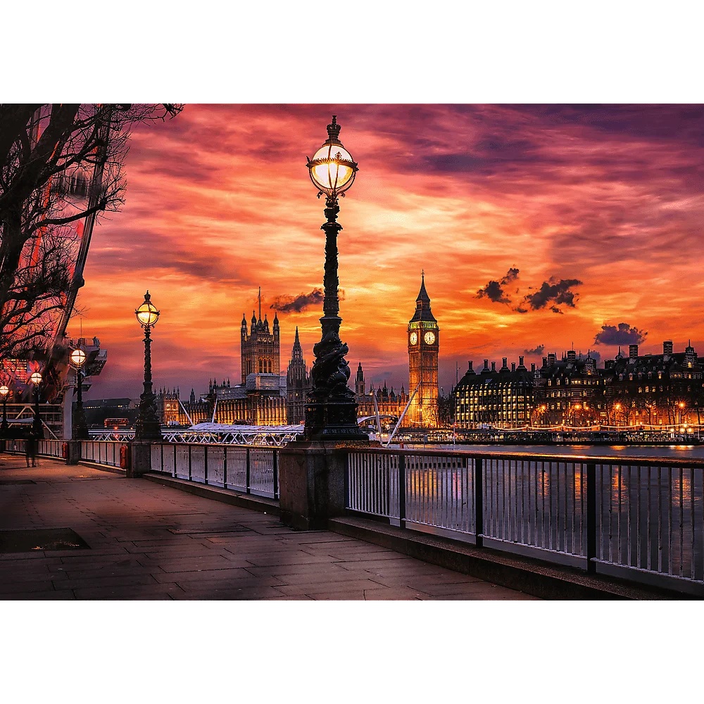 Puzzle Premium Plus Quality 1000 El. Photo Odyssey: Big Ben, Londyn