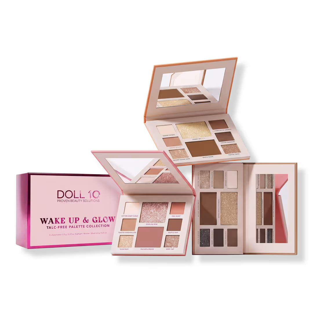 Doll 10  Wake up and Glow Talc-Free Palette Collection