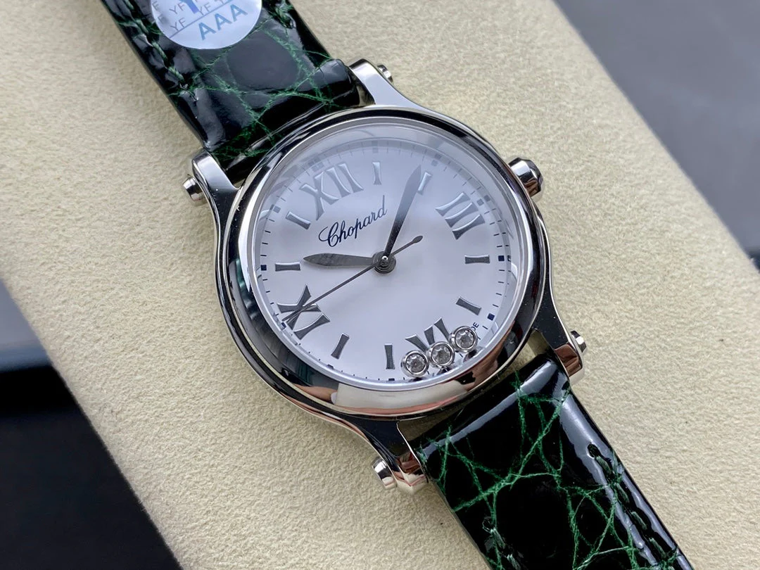 Chopard Watch Happy Diamonds 30mm Quartz Silver White