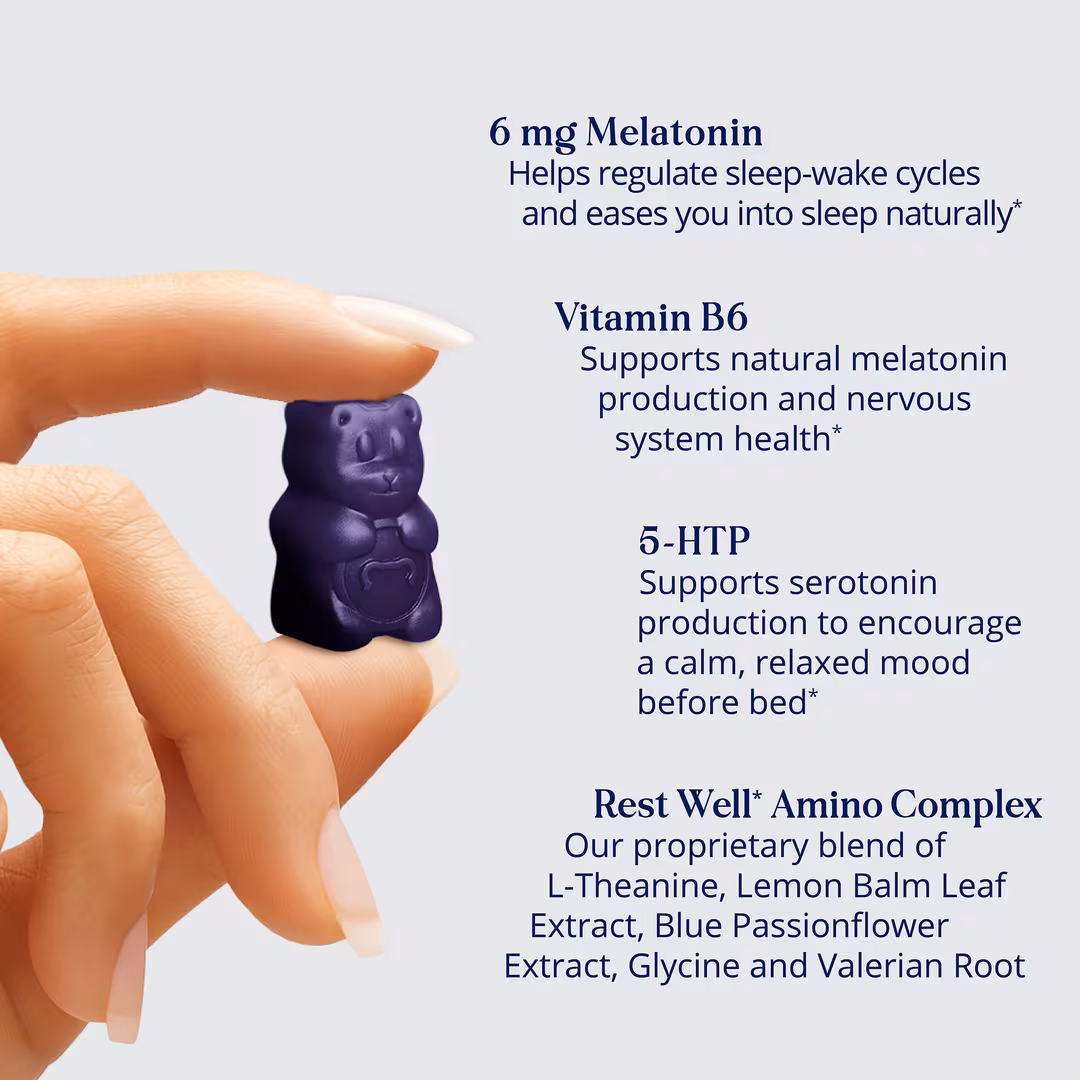 Sugarbear  Sleep Vitamin 5-HTP Amino Gummy
