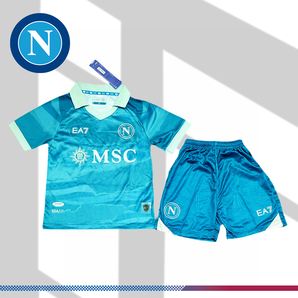 2025/2026 Napoli Special Edition Football Shirt (Kids Kit socks)