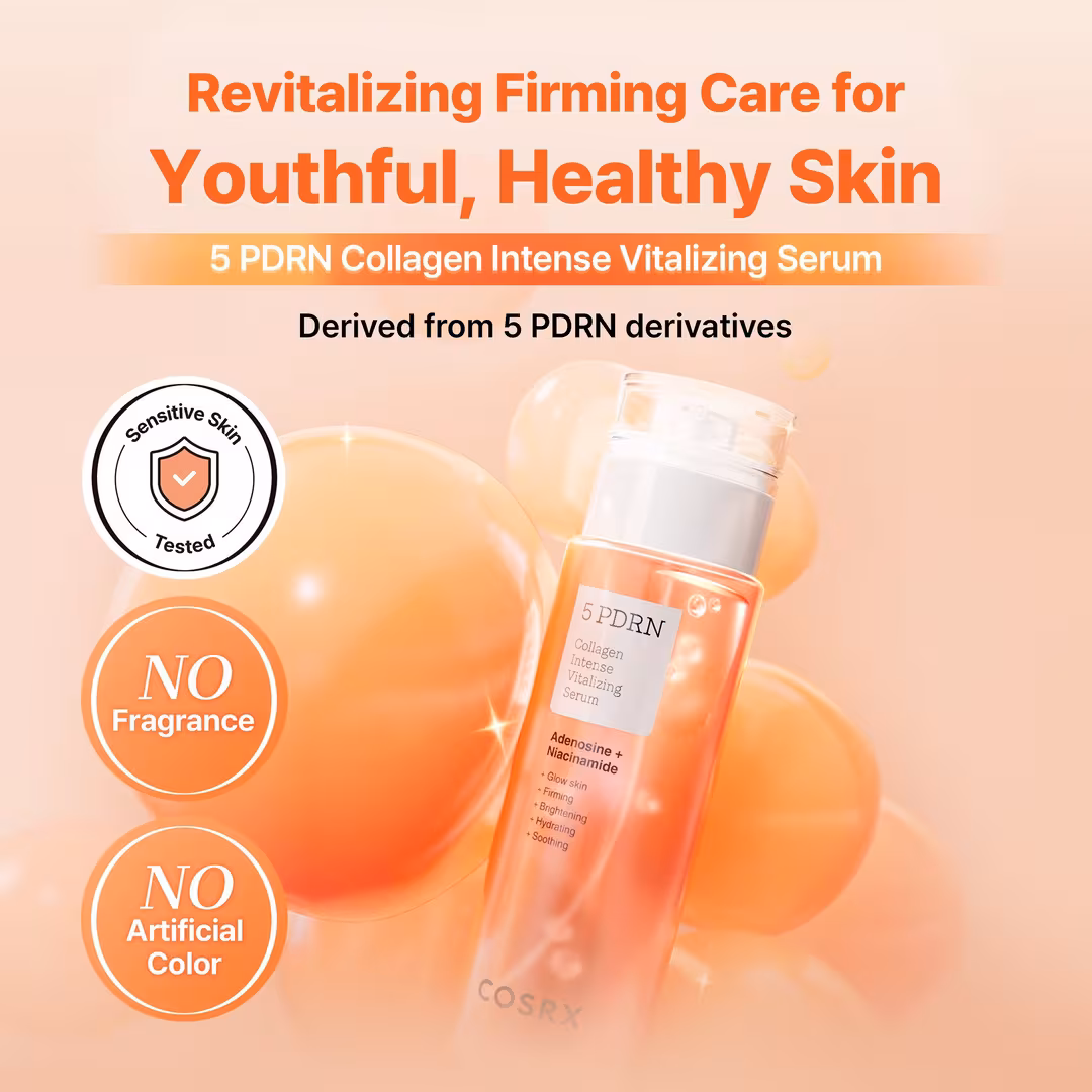 COSRX  5 PDRN Collagen Intense Vitalizing Serum with Adenosine & Niacinamide