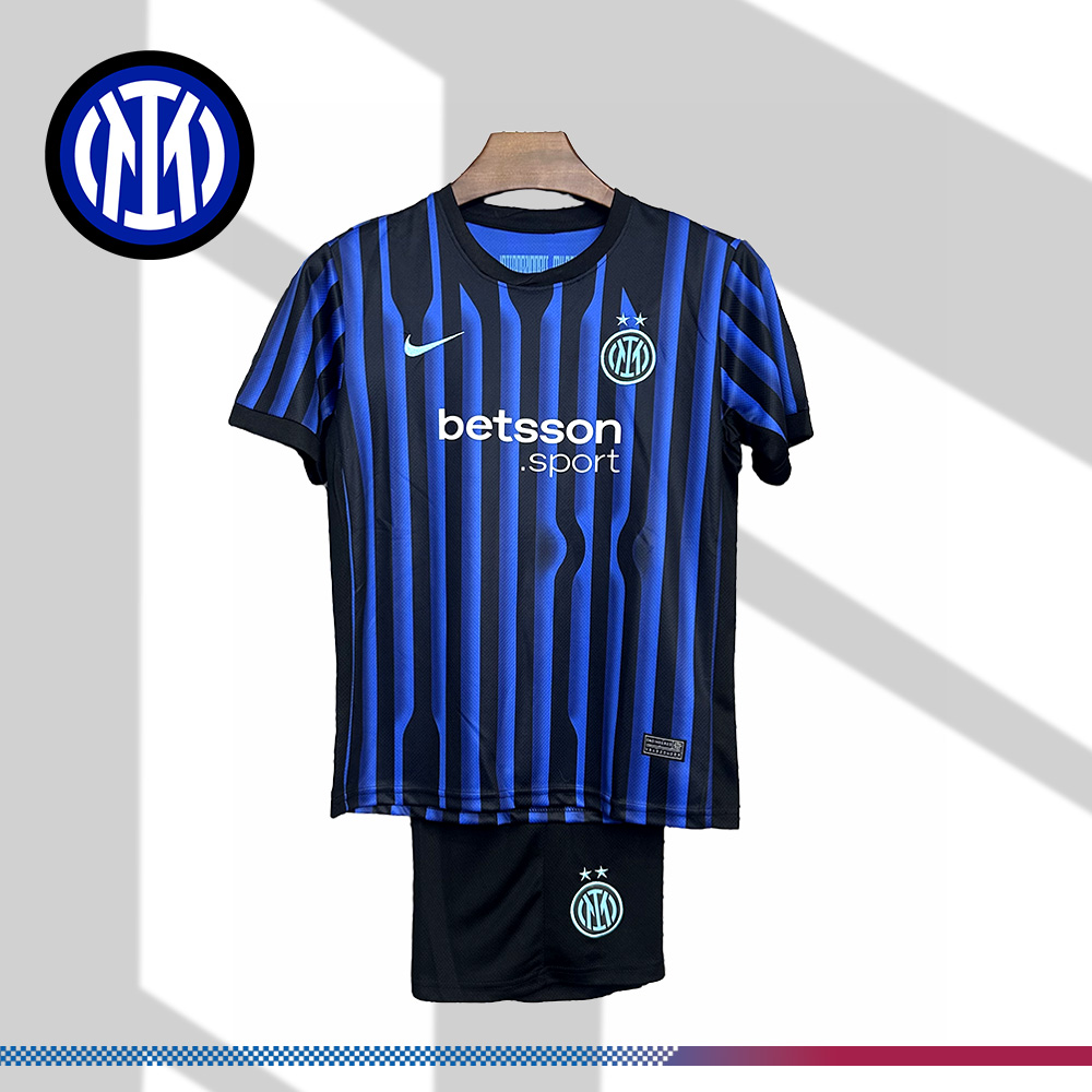 2025/2026 Inter Milan Home Football Shirt (Kid's Kit socks)