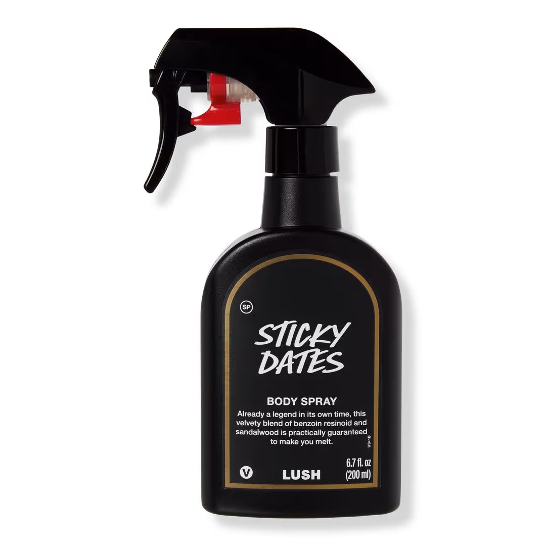 LUSH  Sticky Dates Body Spray
