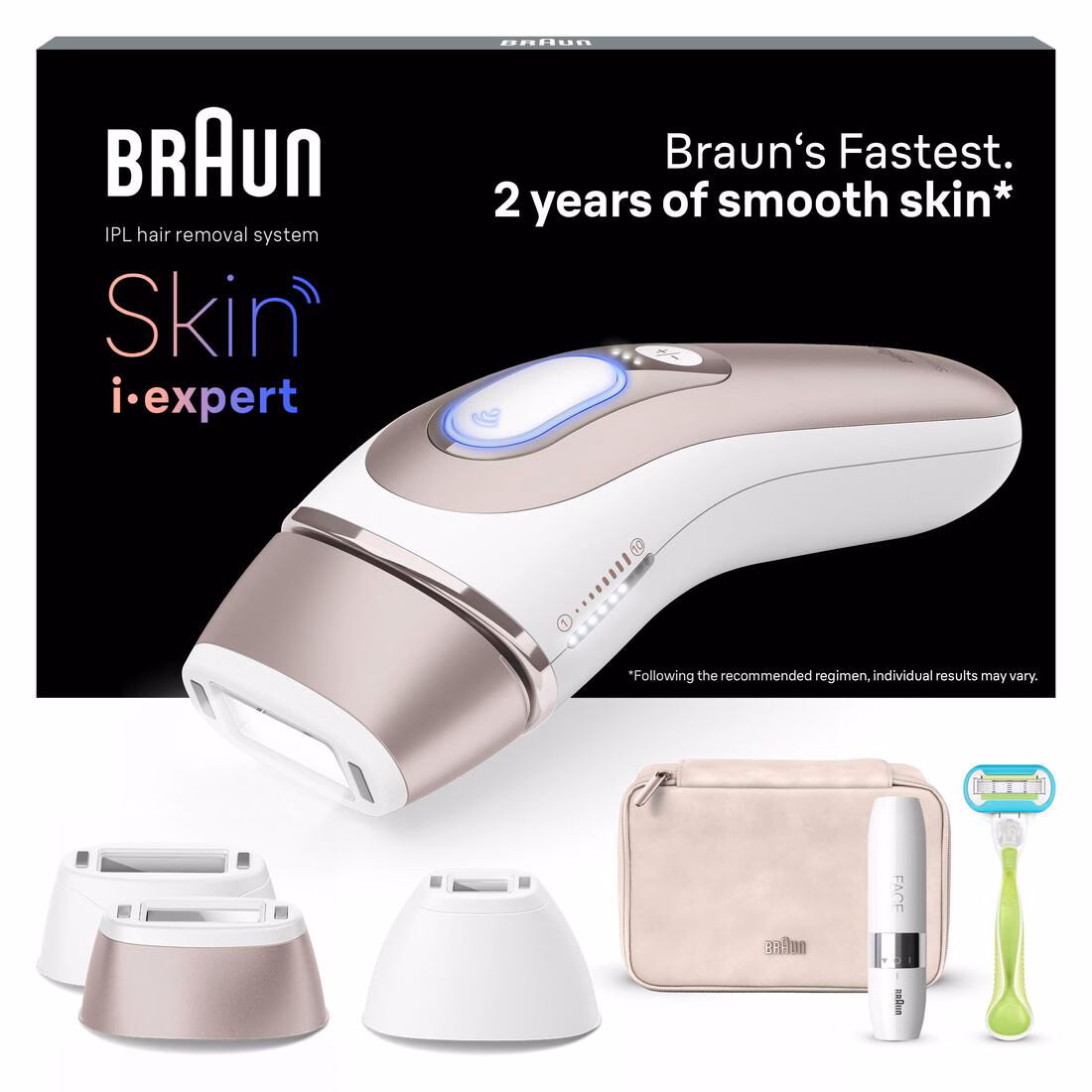 Skin i-expert Pro PL7249 in Weiß/Bronze