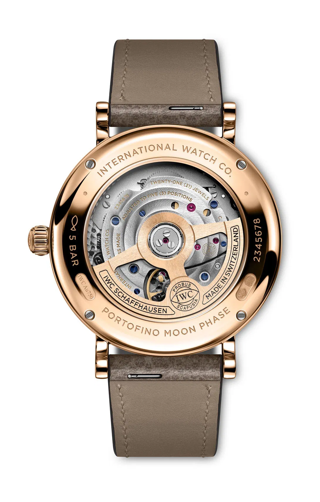 IWC Schaffhausen Portofino automatic moon phase 37 iw659602