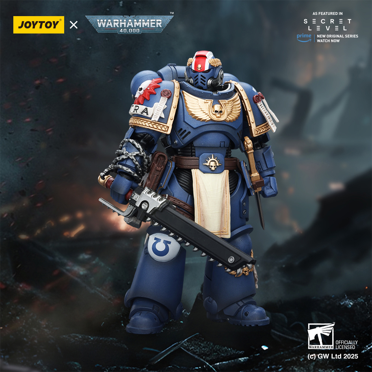 JOYTOY Warhammer 40k Secret Level And They Shall Know No Fear Ultramarines - JOYTOY WORLD