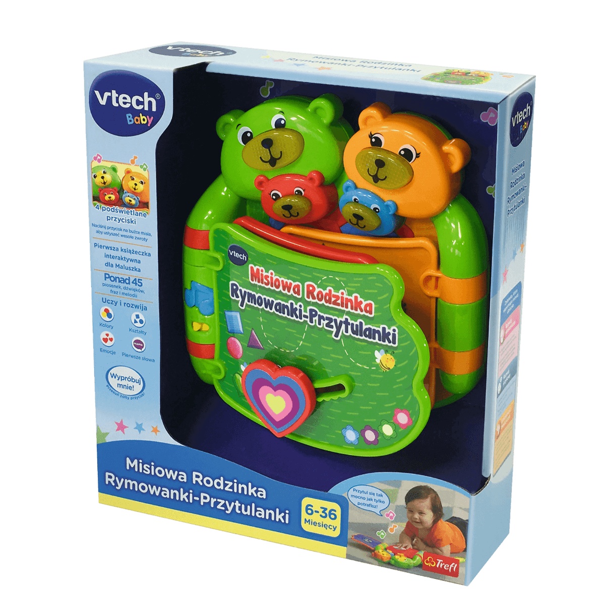 Vtech - Misiowa Rodzinka. Rymowanki-Przytulanki