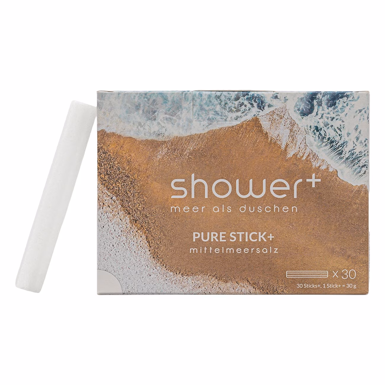 PURE STICK+ 30er Pack MITTELMEERSALZ, Salzdusche