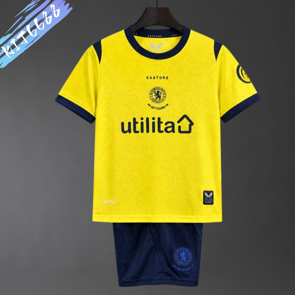 2026/2027 Middlesbrough Third Away Football Shirts (Kids Kit socks)