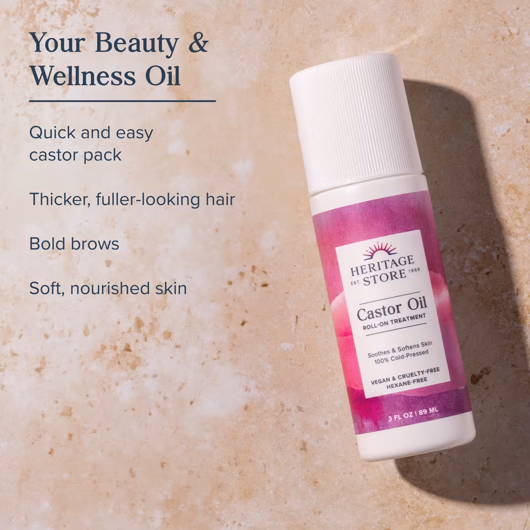 Heritage Store  Castor Oil Roll-On Treatment